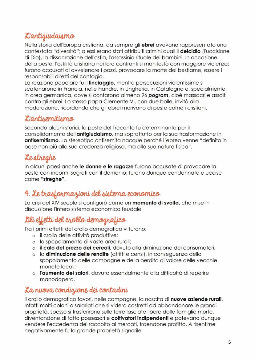 La crisi del Trecents
1. Cause e interpretazioni della crisi
La crisi che attraversa l'Europa tra il XIV e il XV secolo ebbe effetti tanto d