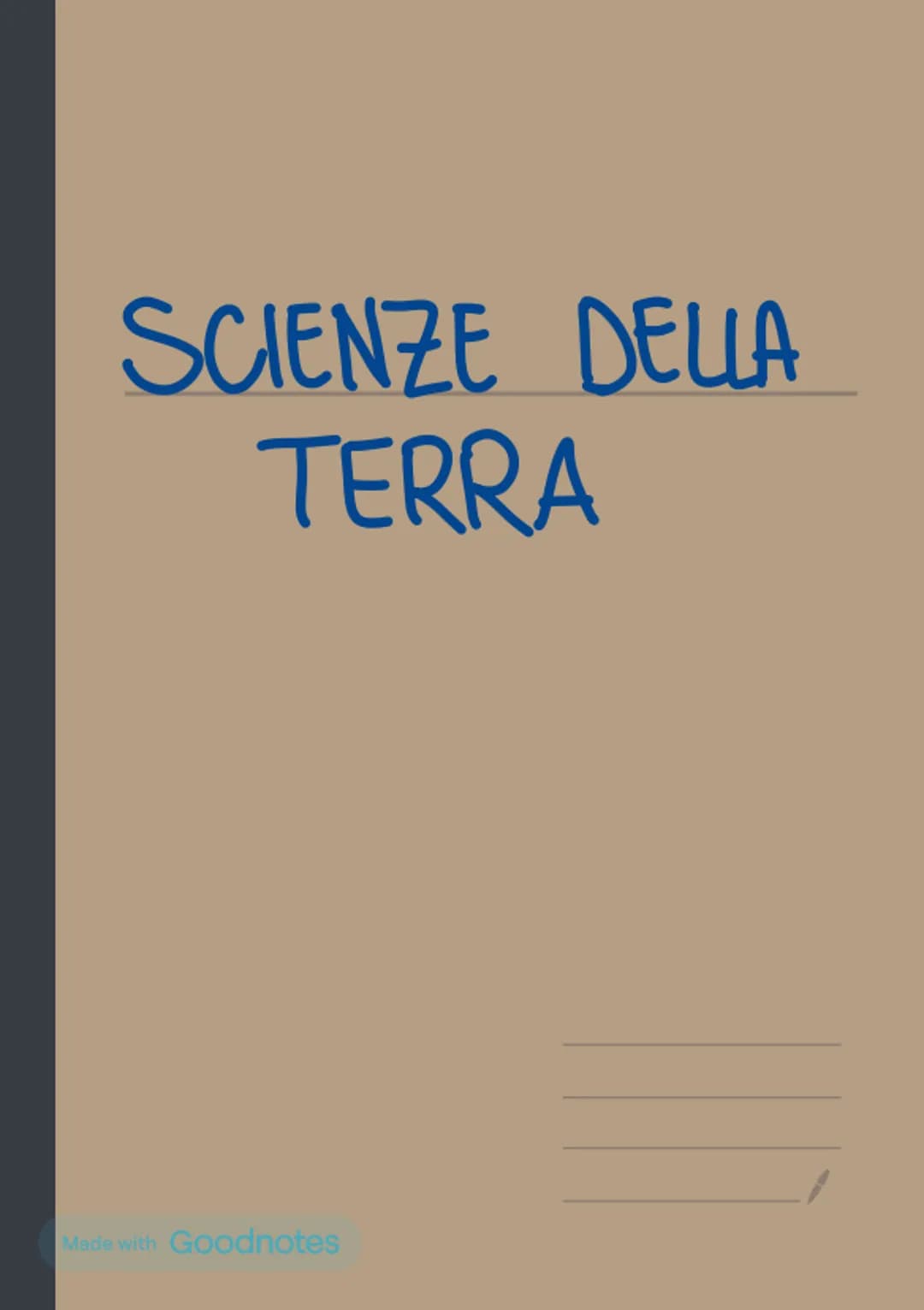 SCIENZE DELLA
TERRA
Made with Goodnotes LA SFERA CELESTE
- nel corso della notte le stelle si muovono tutte insieme (l'impressione di far pa