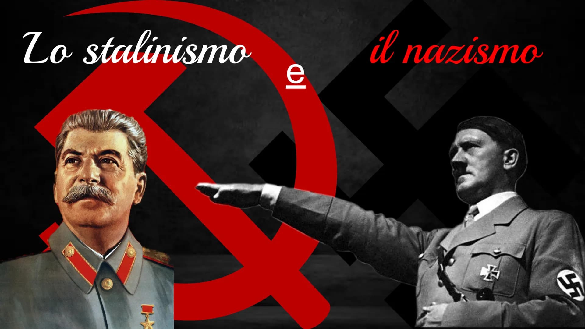 Lo stalinismo
e
il nazismo
S L'ASCESA al POTERE di STALIN
Dopo la Prima Guerra mondiale e la guerra civile la
Russia rimase un Paese arretra