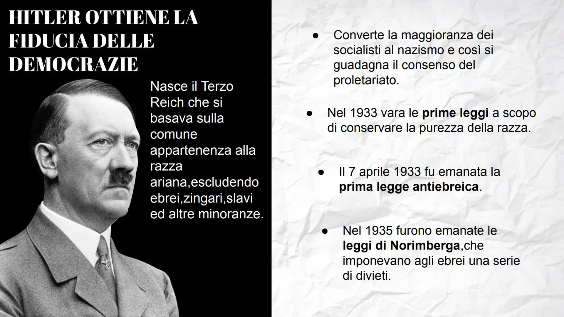 Lo stalinismo
e
il nazismo
S L'ASCESA al POTERE di STALIN
Dopo la Prima Guerra mondiale e la guerra civile la
Russia rimase un Paese arretra