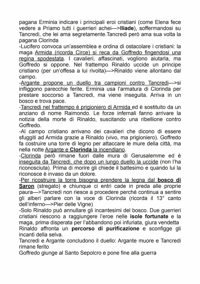 TORQUATO TASSO
Contesto
Si parla di bifrontismo tassiano—>Tasso è molto inquieto (per
via del contesto politico dell'epoca= la 2° metà del '