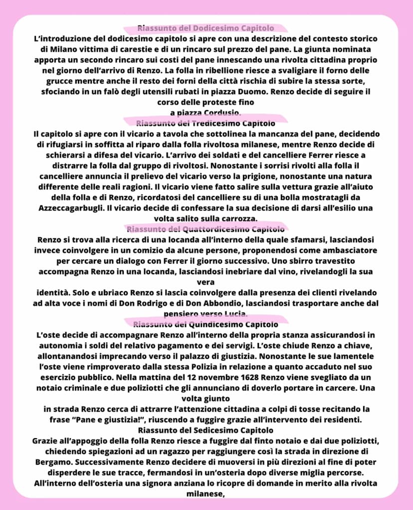 I PROMESSI SPOSI(SINTESI DI TUTTI I CAPITOLI):
I promessi sposi risuita una delle opere più significative di Alessandro Manzoni, tra i più
c