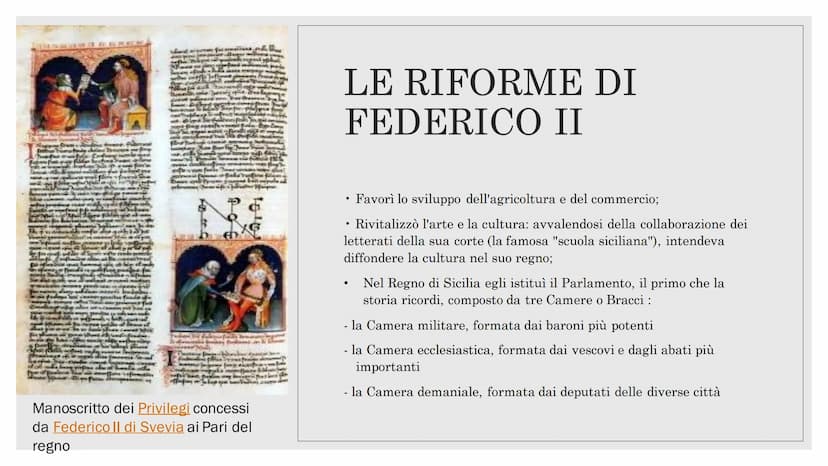 FEDERICO II DI SVEVIA
ATTRAVERSO LE FONTI
PTTHO La vita
Federico Barbarossa combinò le nozze tra suo figlio
Enrico e Costanza d'Altavilla, u