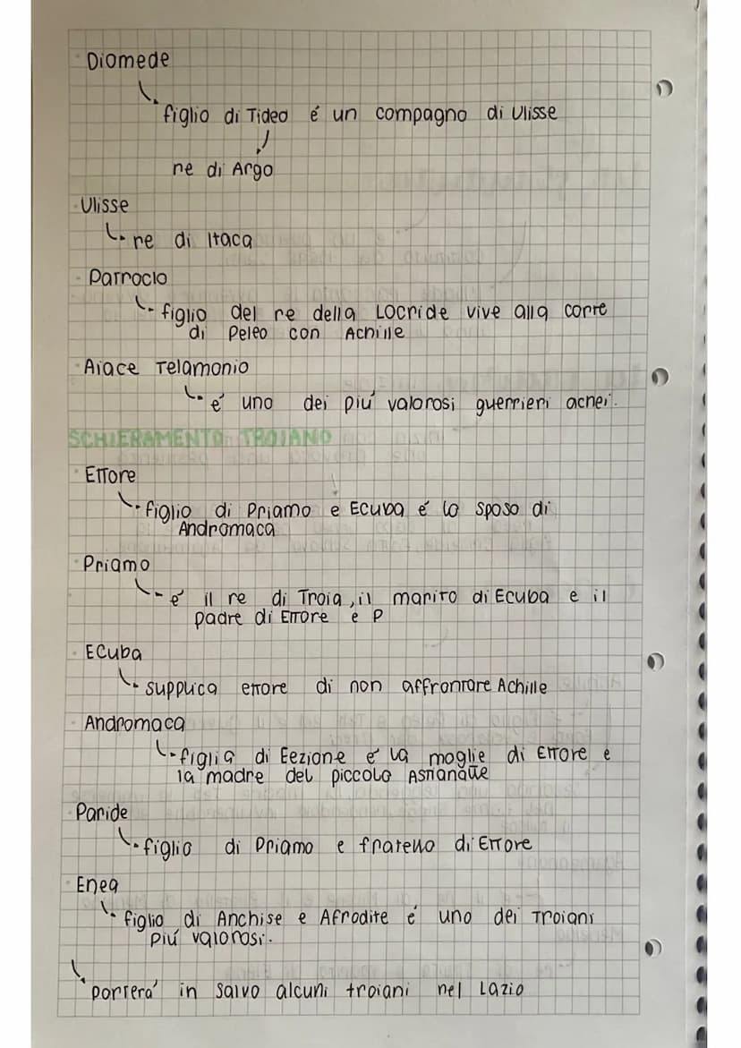 la struttura
COSTITUITO da 15696 versi.
• la troina iniziale
perche
reca
e un poema di 24 canti,
I'lliade racconta le avventure avvenu-
te n