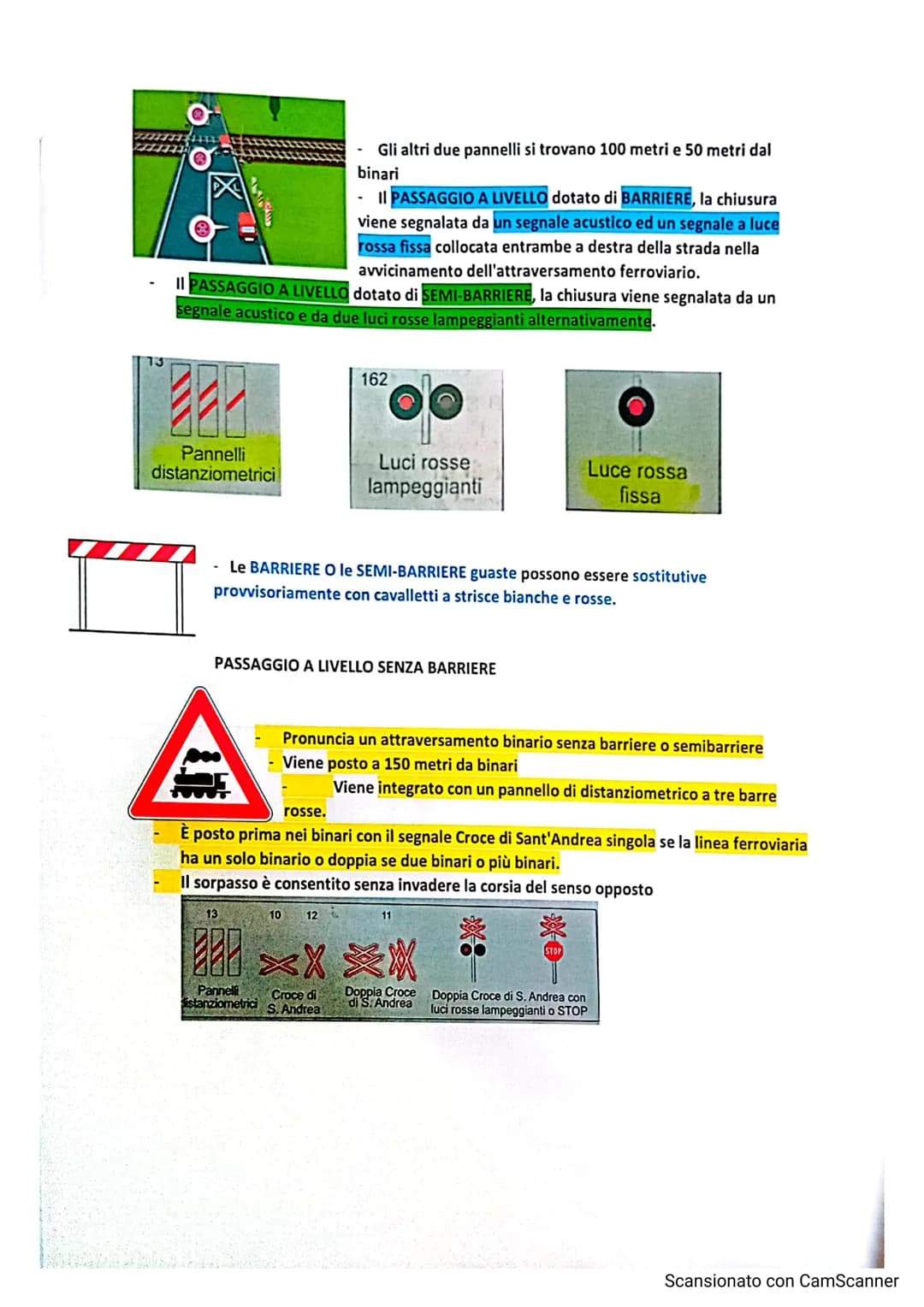 CAP.3
La SEGNALETICA STRADALE comprende:
SEGNALI VERTICALI (cartelll stradall)
SEGNALI ORIZZONTALI (strisce bianche, glalle o blu sull'asfal