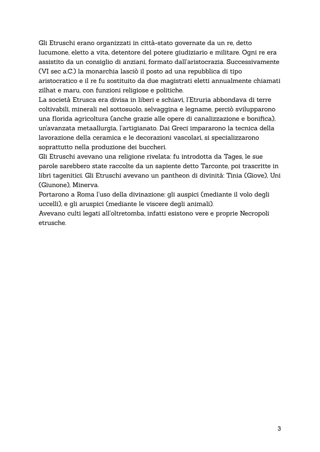 L'Italia antica-
Le prime presenze umane nell'Italia antica risalgono al 50000a.C. (età
dell'uomo di Neanderthal), le prime tracce vengono r