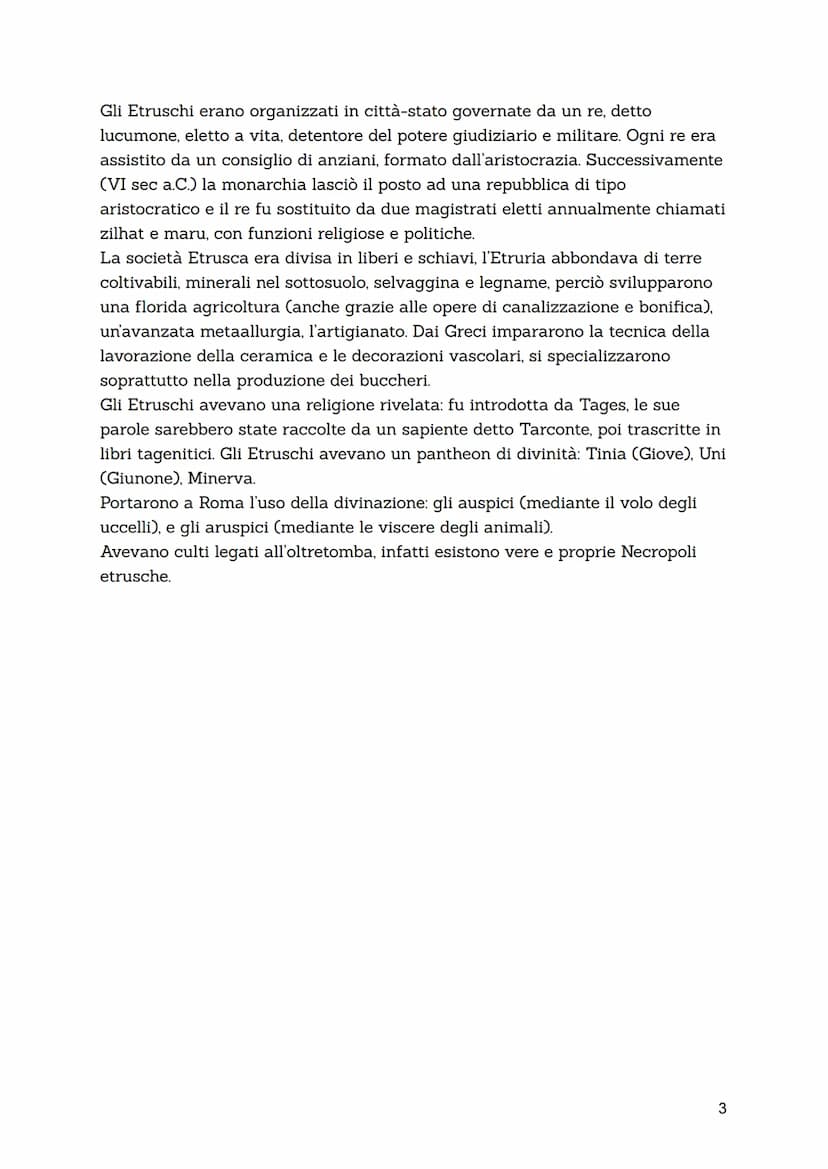 L'Italia antica-
Le prime presenze umane nell'Italia antica risalgono al 50000a.C. (età
dell'uomo di Neanderthal), le prime tracce vengono r