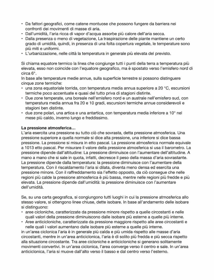 <h2 id="strutturaecomposizionedellatmosfera">Struttura e composizione dell'atmosfera</h2>
<p>L'<strong>atmosfera terrestre</strong> è l'invo