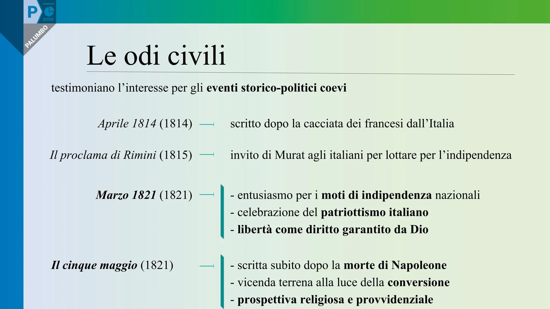 PALUMBO
EDITORE
PRESENTAZIONE Pe
Alessandro
Manzoni
[a cura di Carola Finzi] Pe
PALUMBO
Perché leggere Manzoni
Romanticismo italiano (caratt
