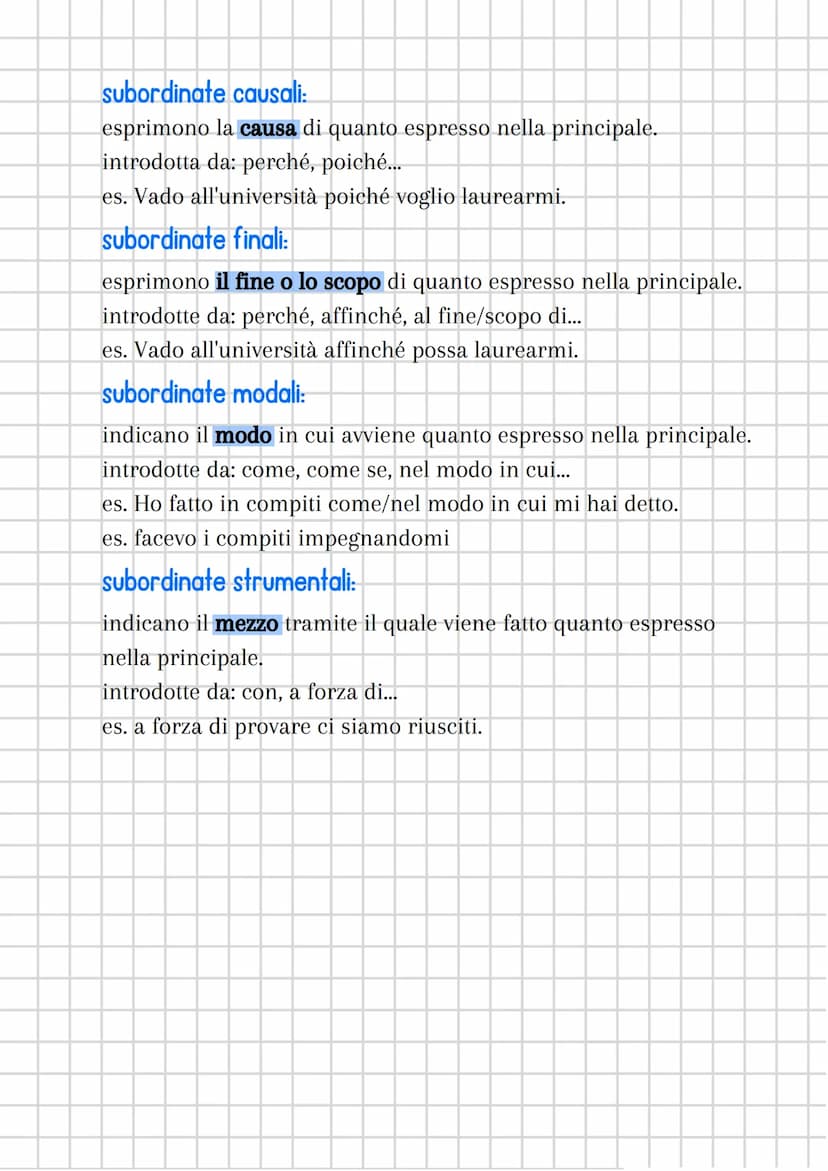 Analisi del periodo
• frasi con rapporto di coordinazione:
sono sullo stesso piano, hanno un significato autonomo
es. Ho precorso la stazion