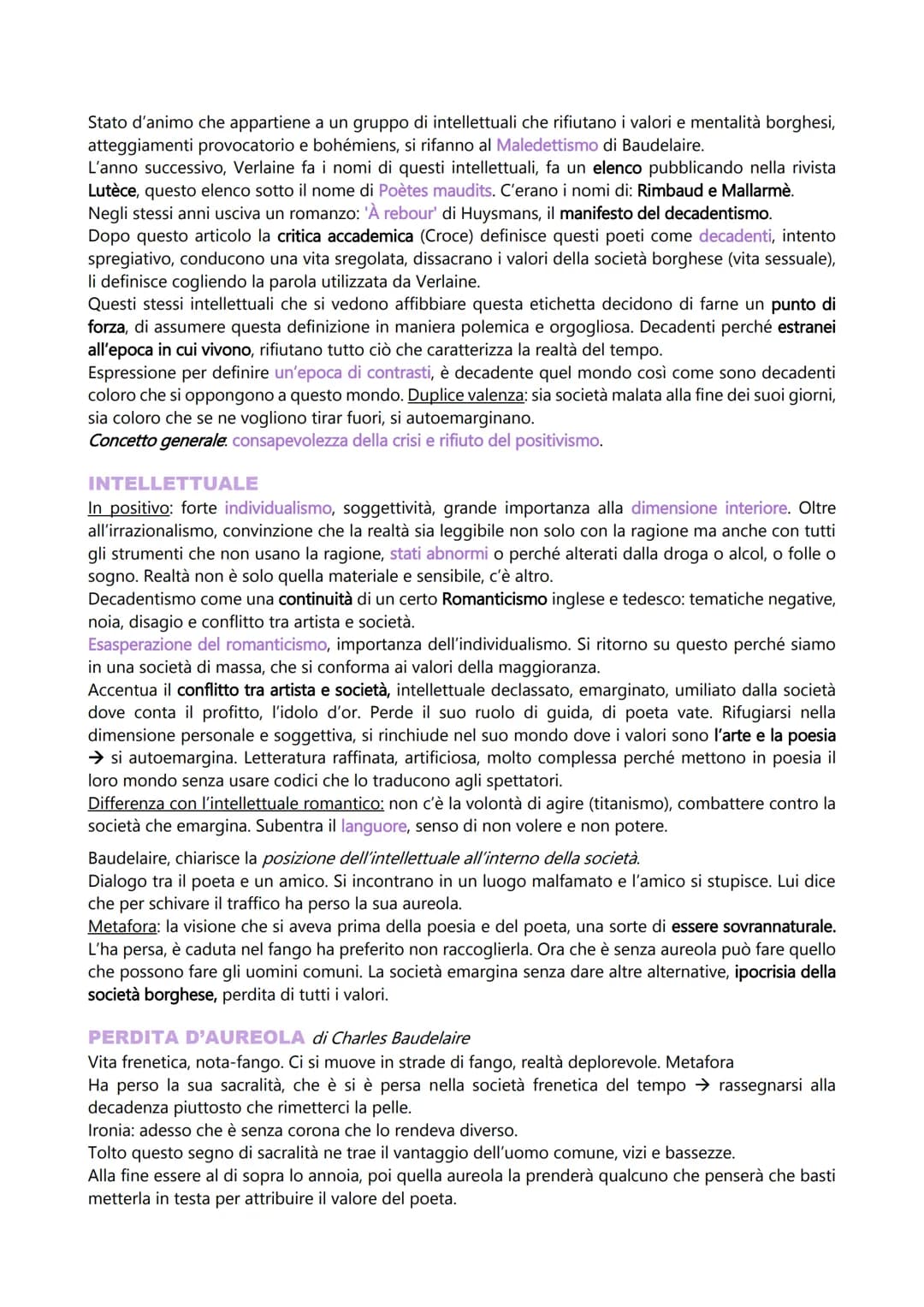 DECADENTISMO
DEFINIZIONE
Decadentismo, etichetta, difficile da definire, solo letteratura italiana, non tutti sono d'accordo.
Non è un movim