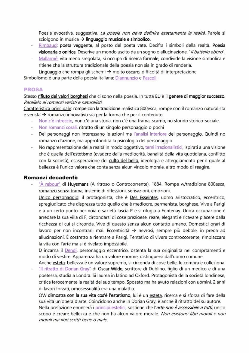 DECADENTISMO
DEFINIZIONE
Decadentismo, etichetta, difficile da definire, solo letteratura italiana, non tutti sono d'accordo.
Non è un movim