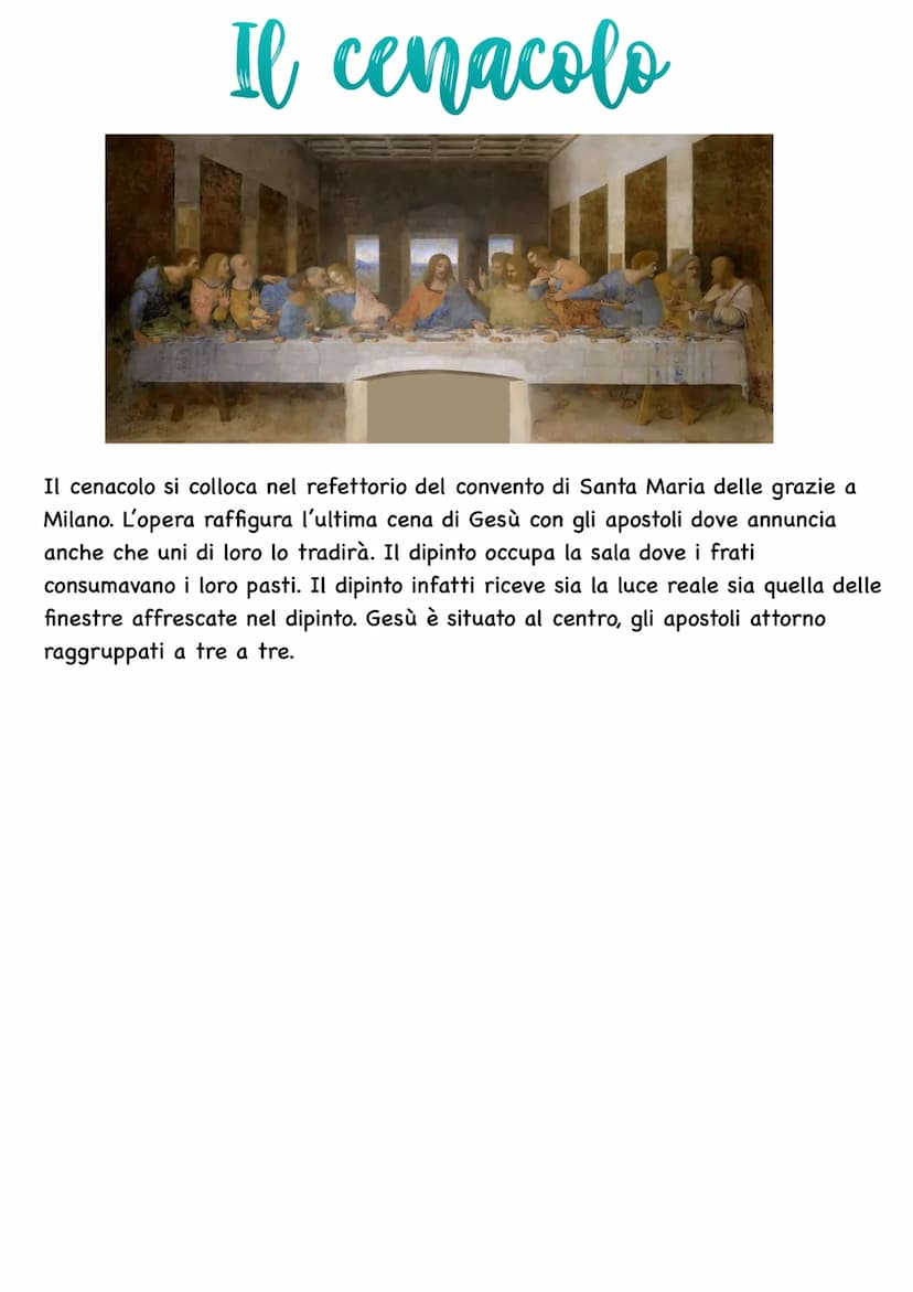 Leonardo Da Vinci
Leonardo Da Vinci nacque nel 1452 a Vinci in Val d'Elsa, figlio di Ser Pietro (un
ricco notaio) e di una contadina. Il pad