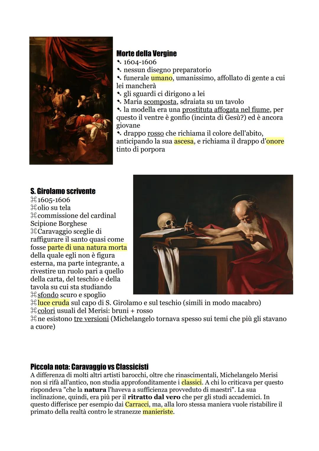Caravaggio
(1571-1610)
Michelangelo Merisi, detto il Caravaggio dal paese originario della famiglia, nacque
in realtà a Milano. La sua istru