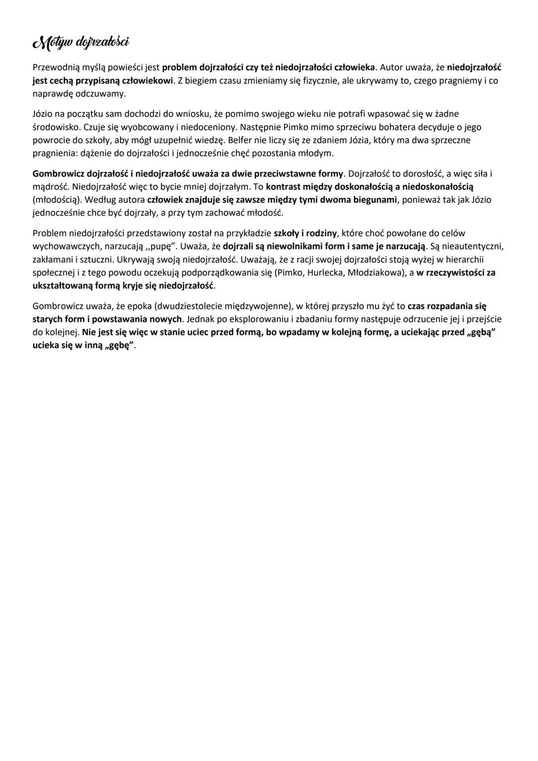 # Ferdydurke

autorze

Witold Gombrowicz (1904-1969) - awangardowy powieściopisarz, dramaturg, nowelista
i autor prozy eseistycznej. Urodził