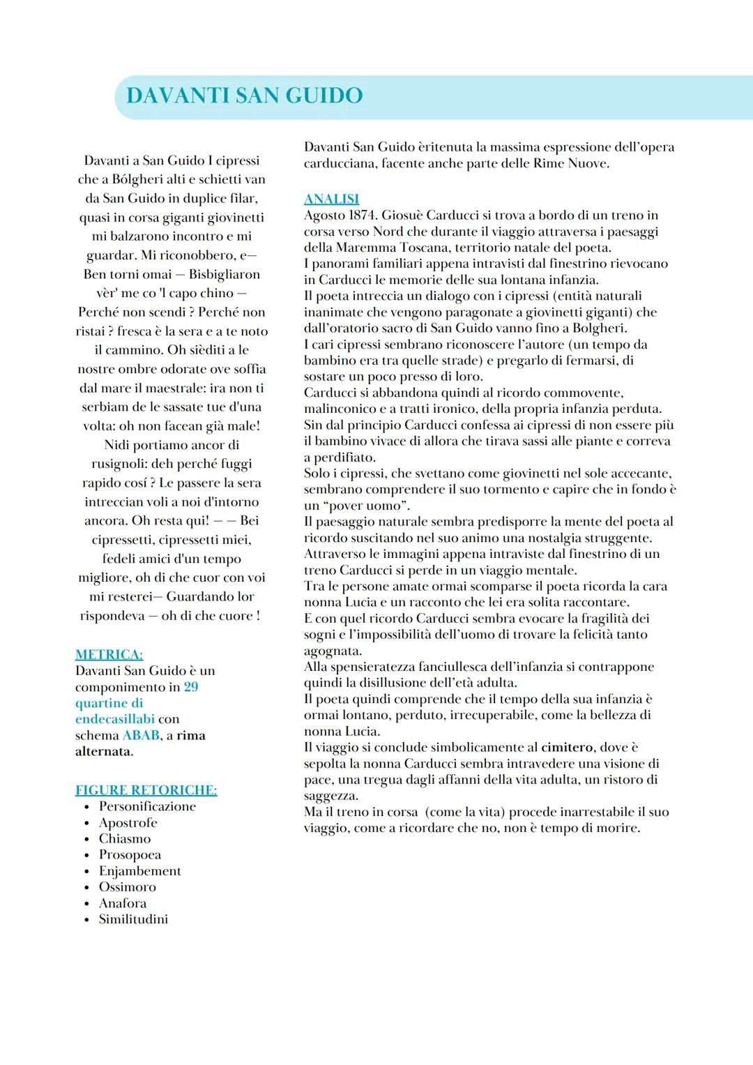 # Giosuè Carducci

1835-1907

## VITA

POETA CLASSICISTA
Giosue Carducci nacque nel 1835 in Toscana, da una famiglia medio borghese.
Trascor