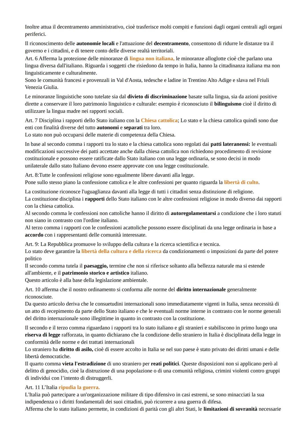 Le caratteristiche dello Stato
Lo Stato e la costituzione
Lo Stato è l'organizzazione politica di un popolo stabilito su un territorio e sot