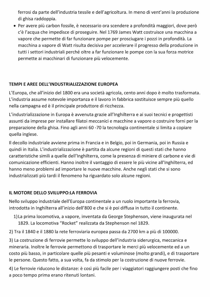 LA PRIMA RIVOLUZIONE INDUSTRIALE
CHE COS'È LA RIVOLUZIONE INDUSTRIALE?
Per rivoluzione industriale si intende l'insieme dei cambiamenti econ
