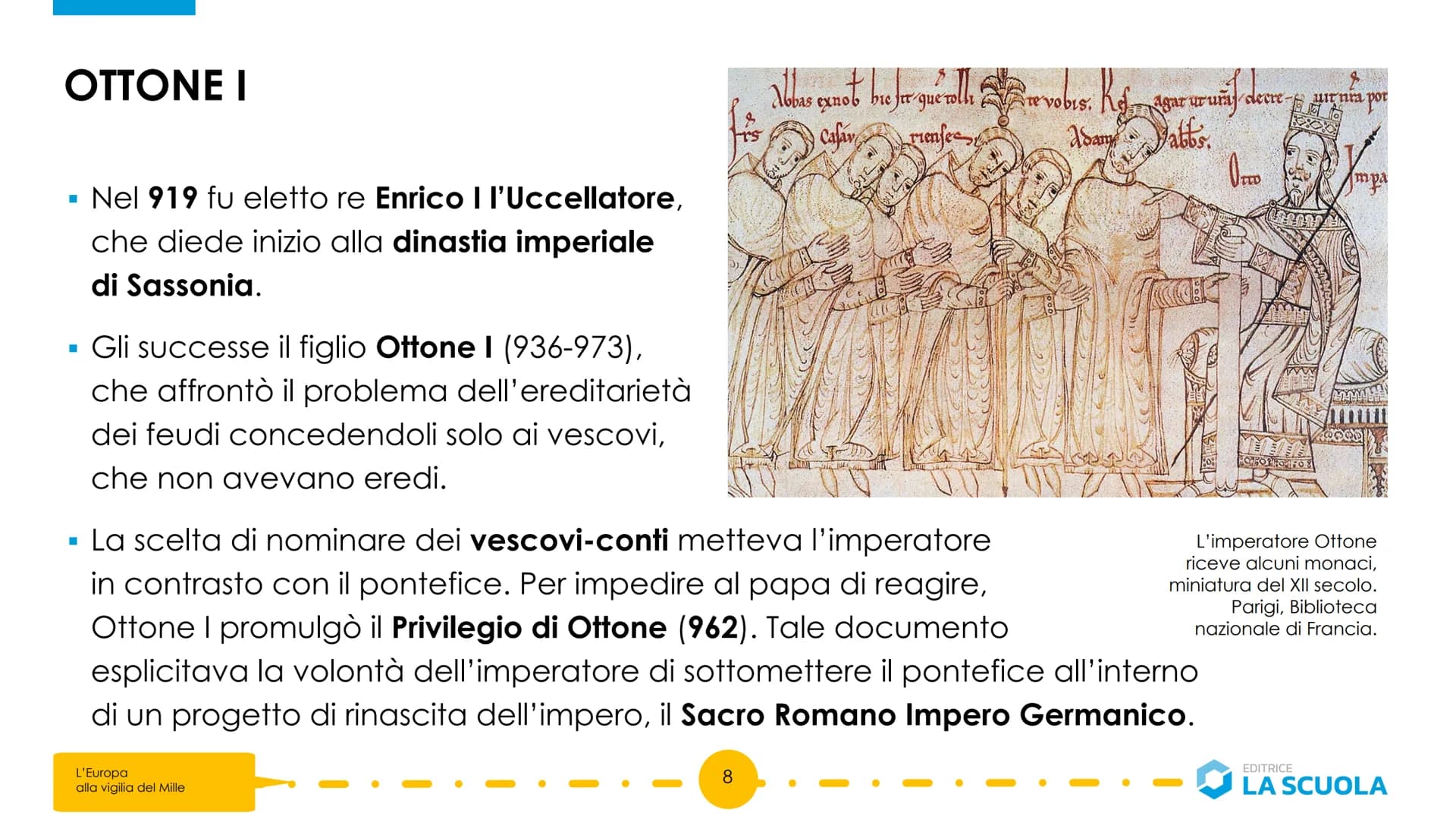 PERIODIZZAZIONE
▪ Medioevo = «età di mezzo>>
(epoca compresa tra l'età classica greco-romana e il Rinascimento).
■
Secondo la periodizzazion