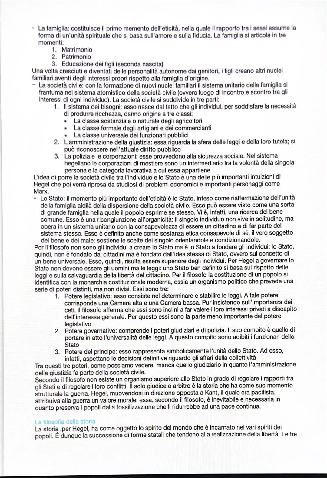 La filosofia dello spirito analizza l'idea che dopo essersi estraniata da şè, diventa soggettività e
individualità. Essa si sviluppa in tre 