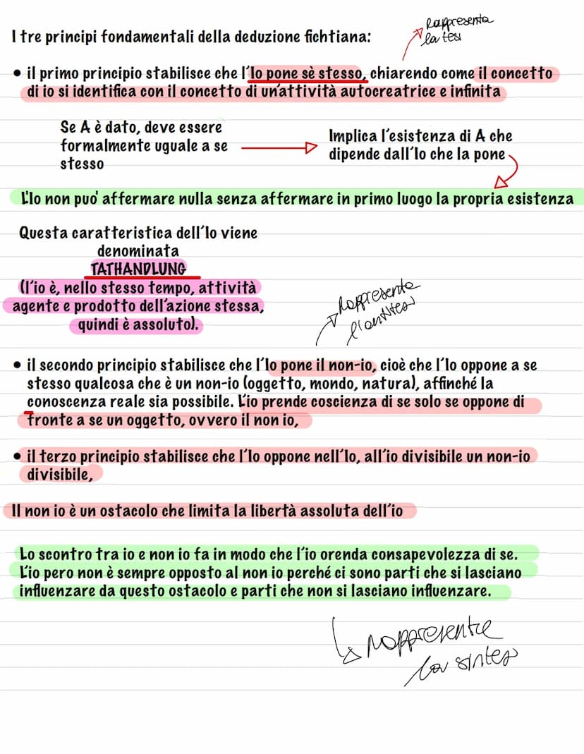 L'idealismo
Dopo Kant, si assiste alla nascita di una nuova corrente di pensiero: l'IDEALISMO,
che ha come substrato culturale l'età del Rom
