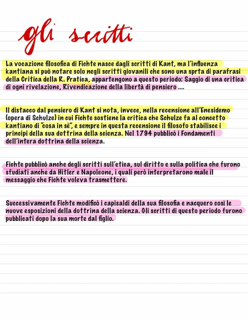 L'idealismo
Dopo Kant, si assiste alla nascita di una nuova corrente di pensiero: l'IDEALISMO,
che ha come substrato culturale l'età del Rom