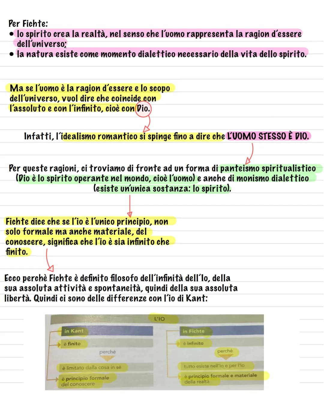L'idealismo
Dopo Kant, si assiste alla nascita di una nuova corrente di pensiero: l'IDEALISMO,
che ha come substrato culturale l'età del Rom