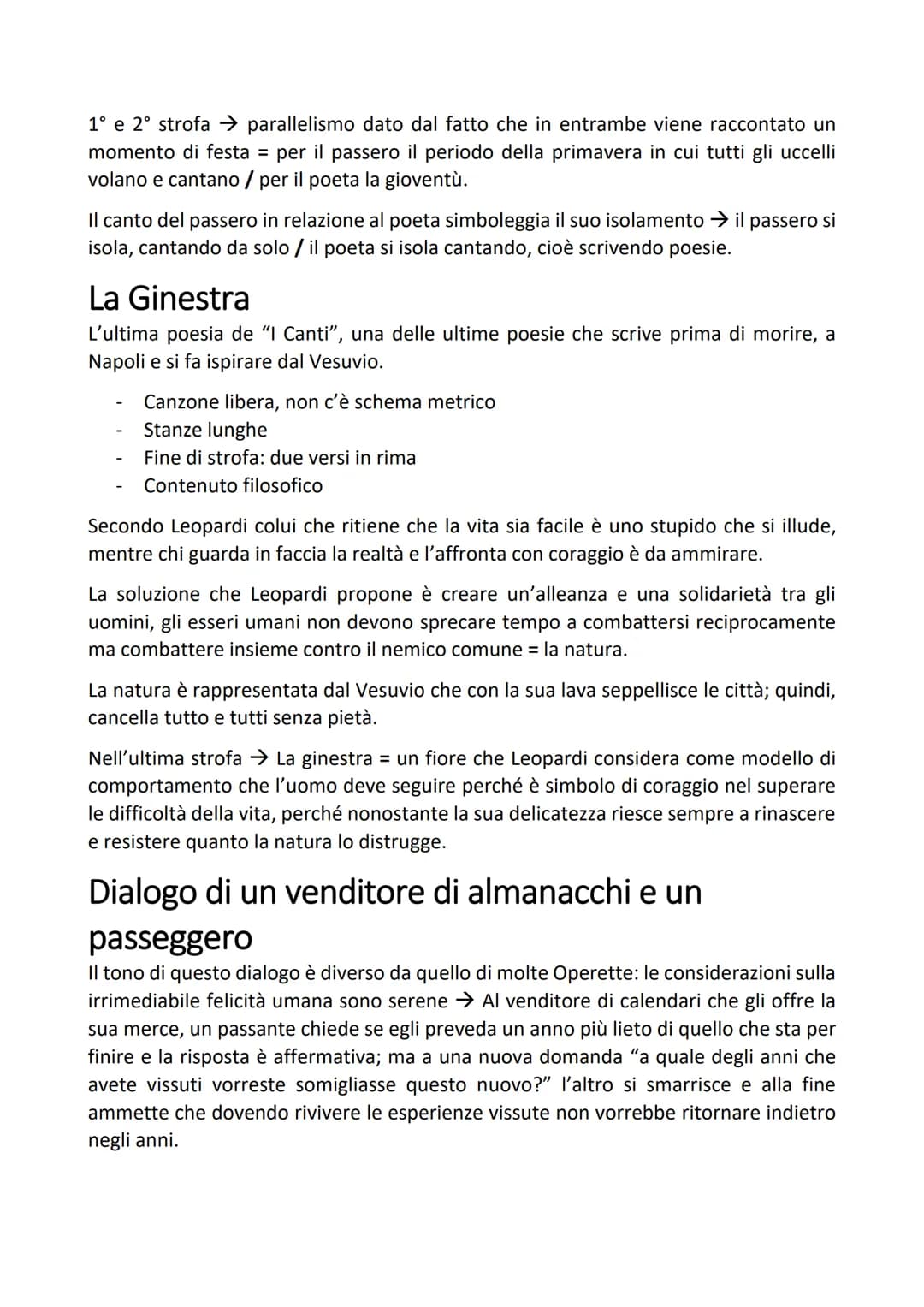 Giacomo Leopardi
Nasce a Recanati nel 1798 in una famiglia di piccola nobiltà. Il padre è proprietario di
una vasta biblioteca e questo infl
