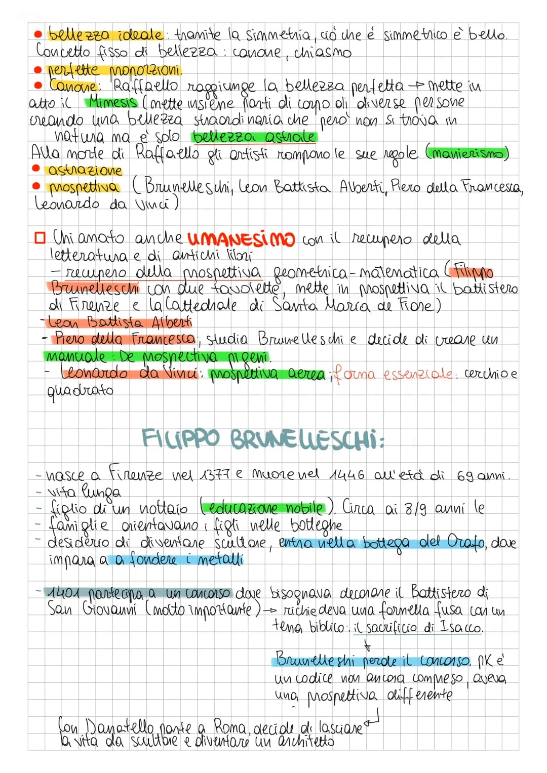 RINASCIMENTO;
- Firenze del 1400
Significato mofondo; aveva le risorse x poter
sostenere un tale cambiamento
+
Esi Medici che erano banchier