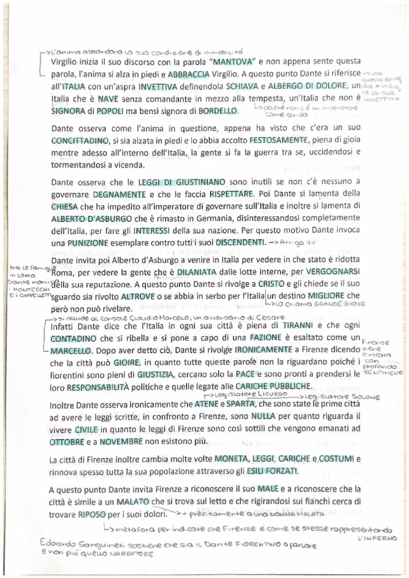 ->canto politico-> Dante si occupa dew' Italia
CANTO 6-
-> coloro che sono morti con una morte
violenta
русоко
Dante si ritrova circondato d