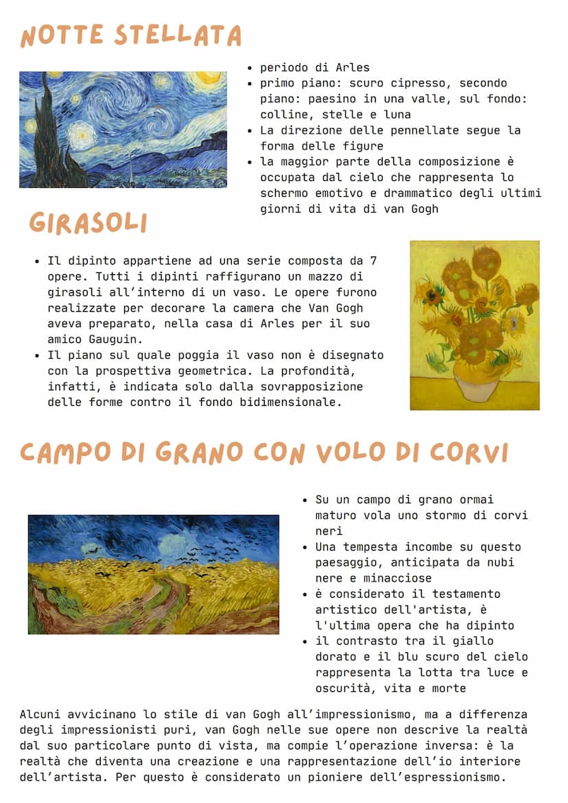 
<p>Vincent van Gogh è nato nel 1853 in Olanda ed era il figlio di un pastore protestante. Inizialmente tentò la carriera religiosa, ma ben 