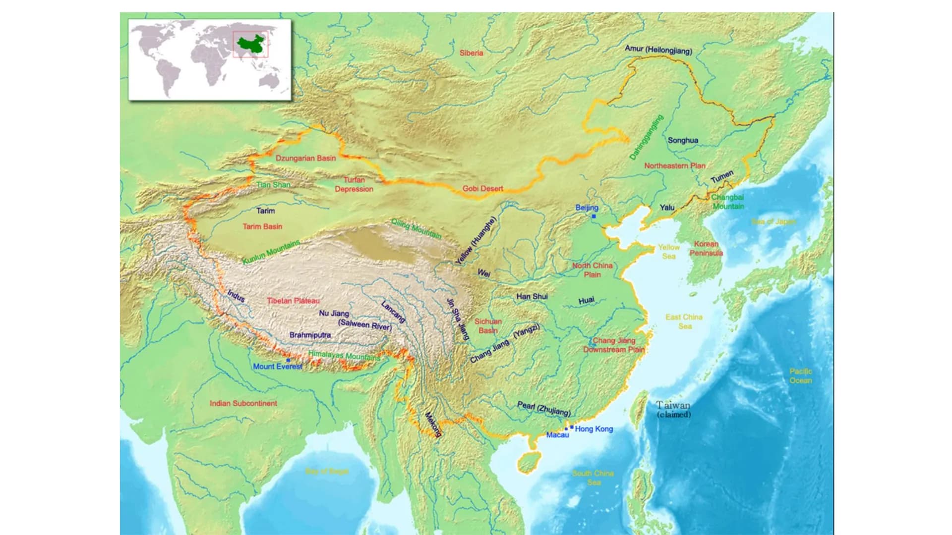 LA CINA CONOSCIAMO MEGLIO LA CINA
Dimensioni: 9.650.000 kmq (terzo paese più grande le mondo)
Popolazione: 1,357 miliardi di abitanti (primo