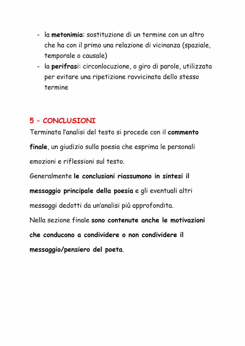 ANALISI DEL TESTO POETICO
L'analisi del testo poetico è uno dei compiti assegnati con
maggiore frequenza dai professori alle scuole superior