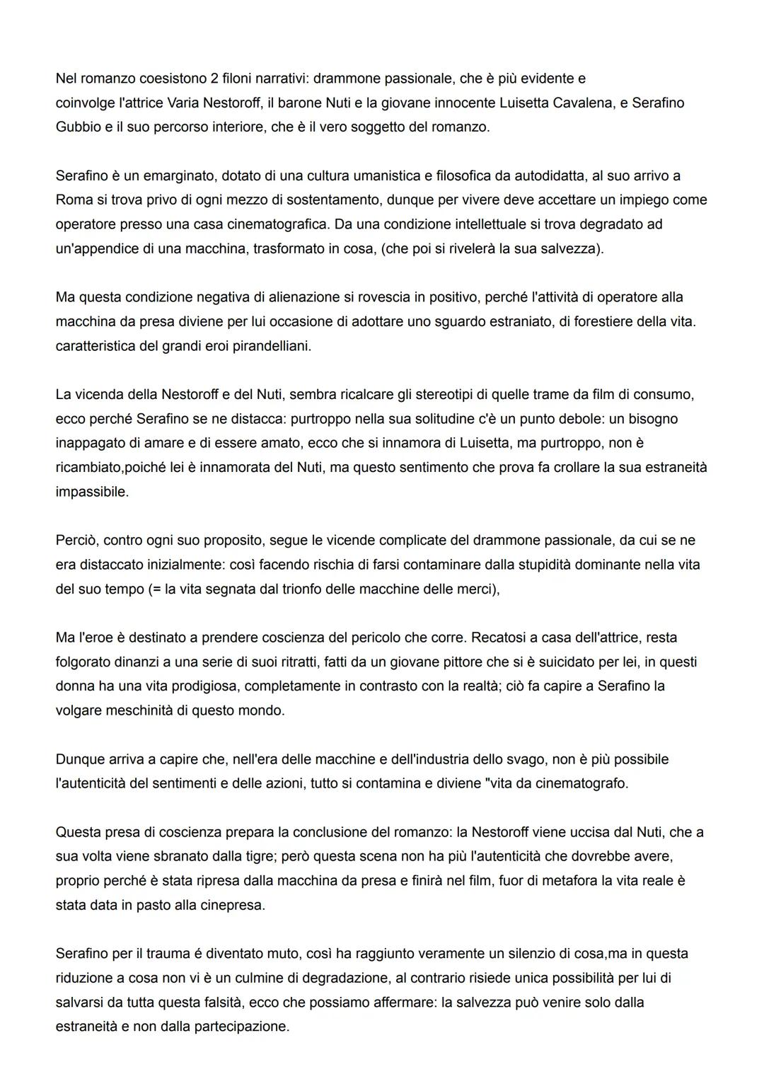 LUIGI PIRANDELLO
Pirandello è tra le voci più rappresentative del primo Novecento, di cui interpreta la crisi delle certezze
positivistiche.