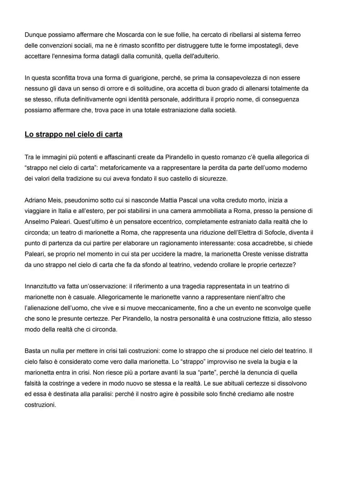 LUIGI PIRANDELLO
Pirandello è tra le voci più rappresentative del primo Novecento, di cui interpreta la crisi delle certezze
positivistiche.