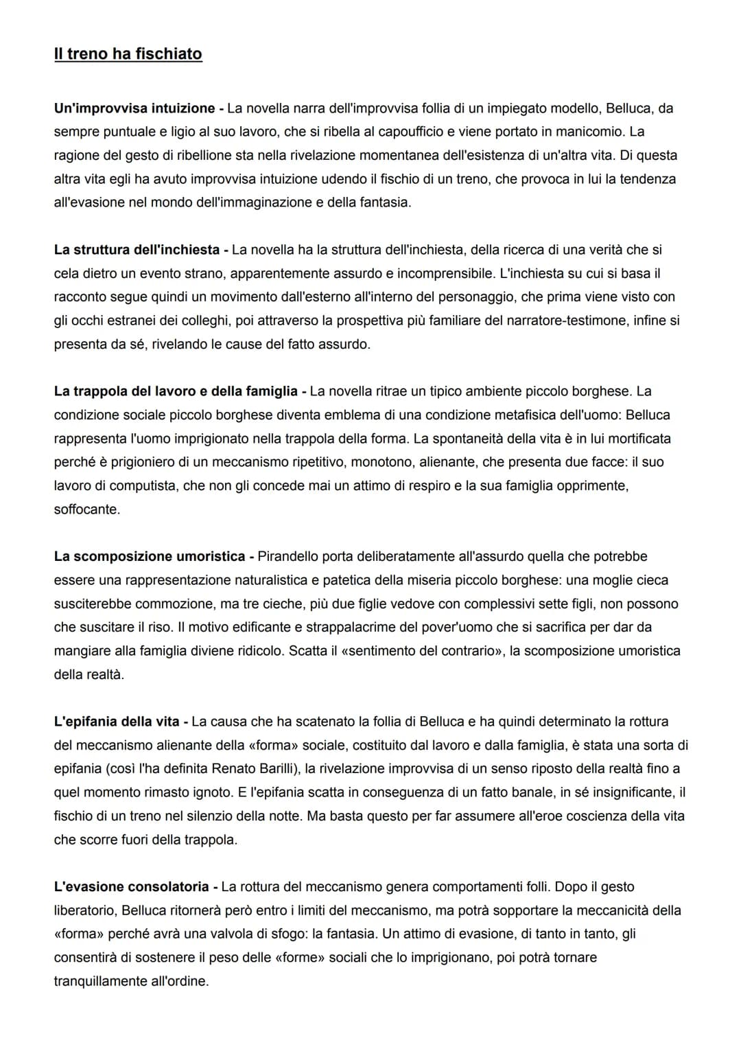 LUIGI PIRANDELLO
Pirandello è tra le voci più rappresentative del primo Novecento, di cui interpreta la crisi delle certezze
positivistiche.