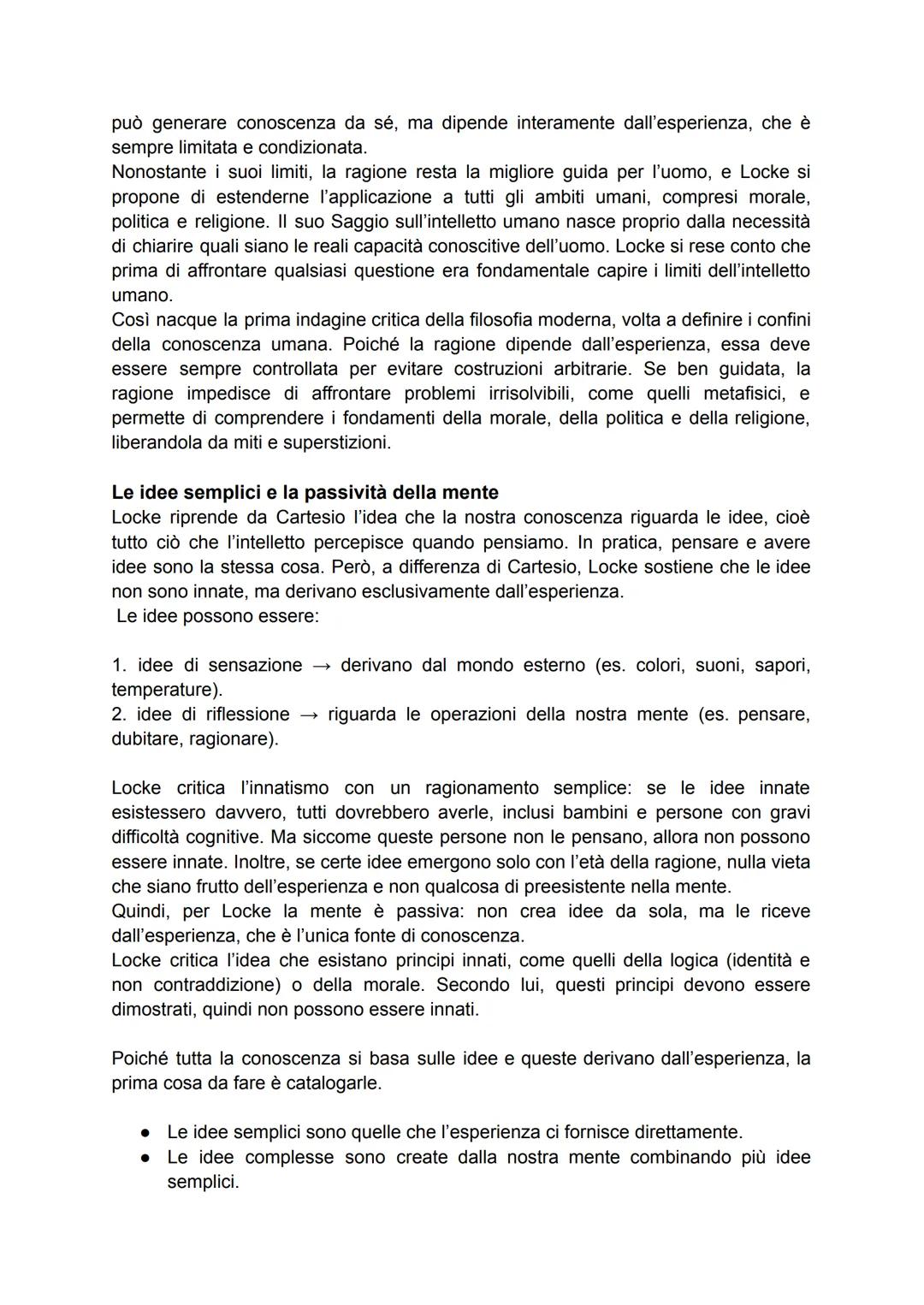 # Locke

La vita

Locke nacque nel 1632, visse in un periodo turbinoso della storia inglese, segnato
dalla prima rivoluzione e dalla decapit