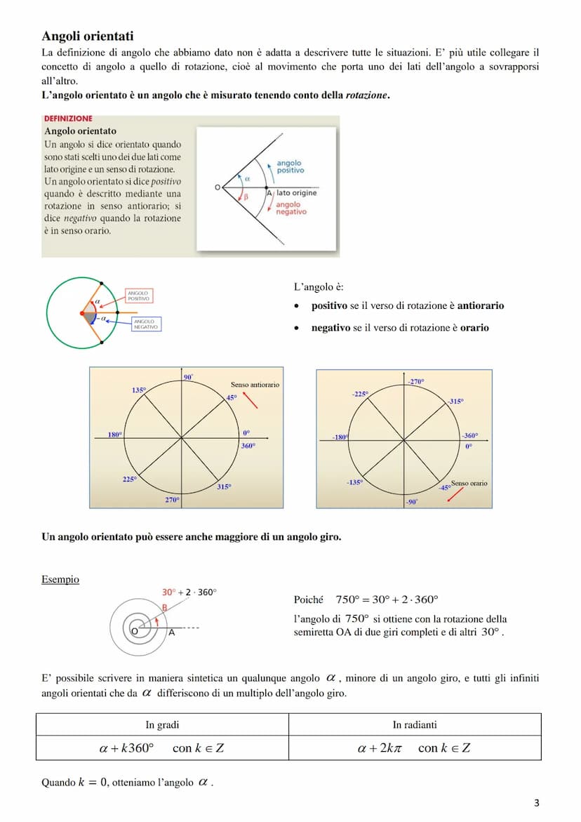 GONIOMETRIA
La Goniometria è quella parte della Matematica che si occupa della misura degli angoli e delle relative funzioni.
La Trigonometr