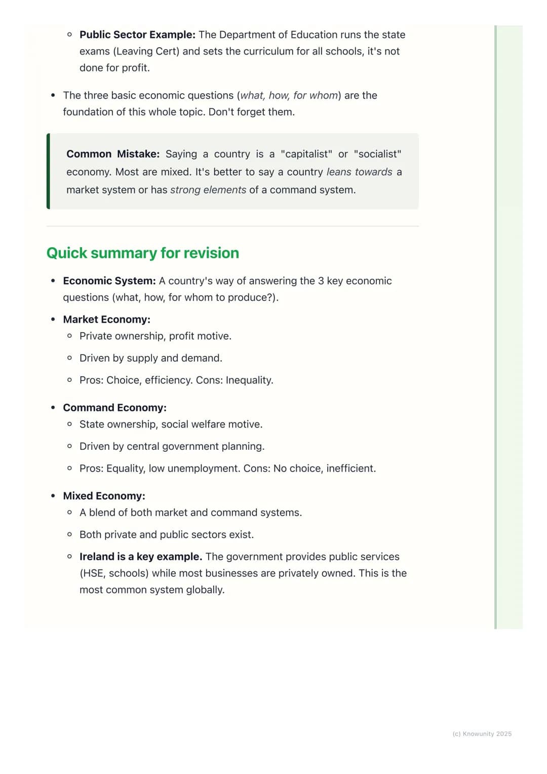 # Economic Systems

## Introduction to economic systems

Every country in the world has to deal with the problem of scarcity we have
unlimit