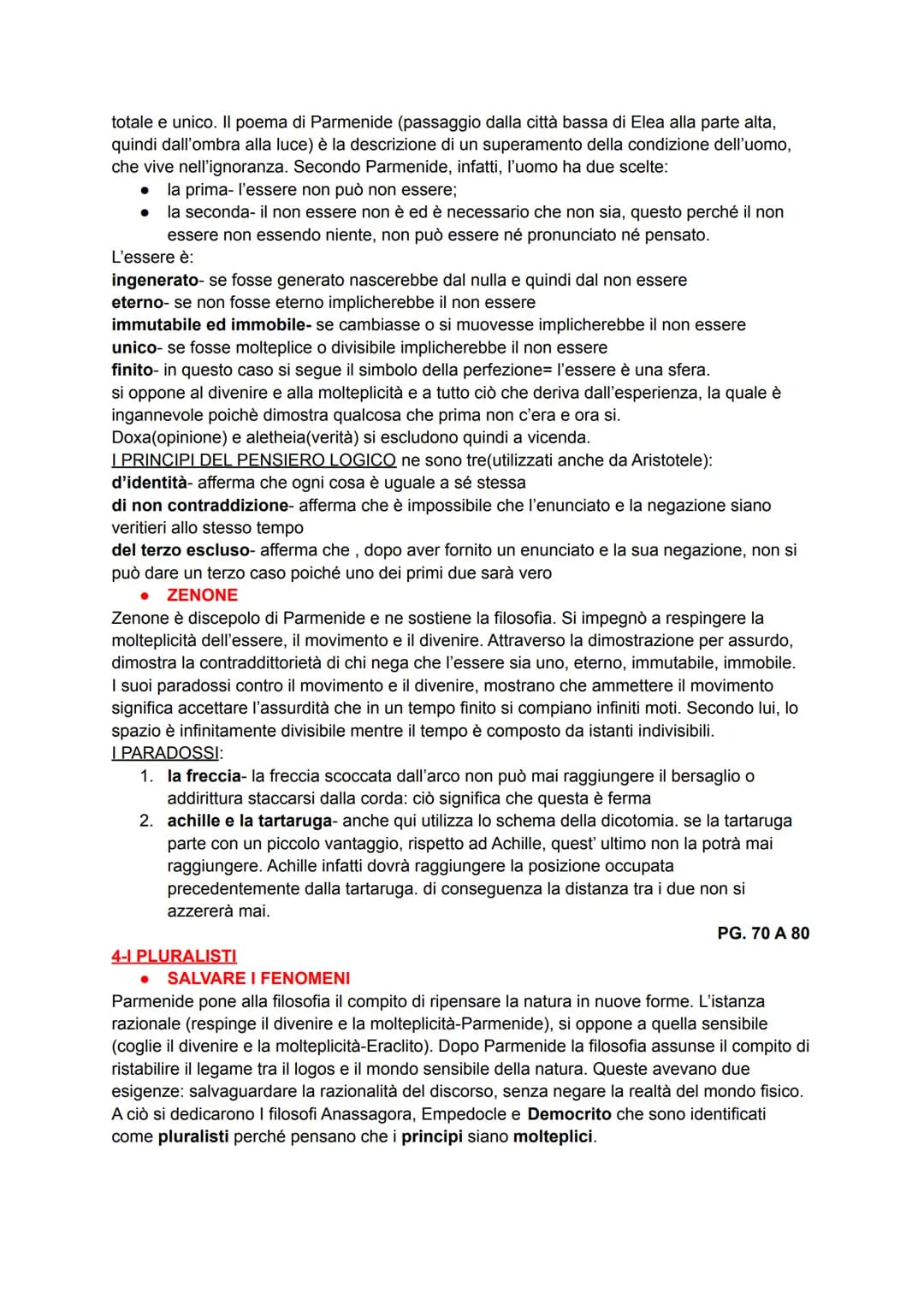 
<p>La filosofia nasce con il passaggio dalla teogonia (narrativa mitica della nascita degli dei) alla cosmogonia (studio dell'origine del m