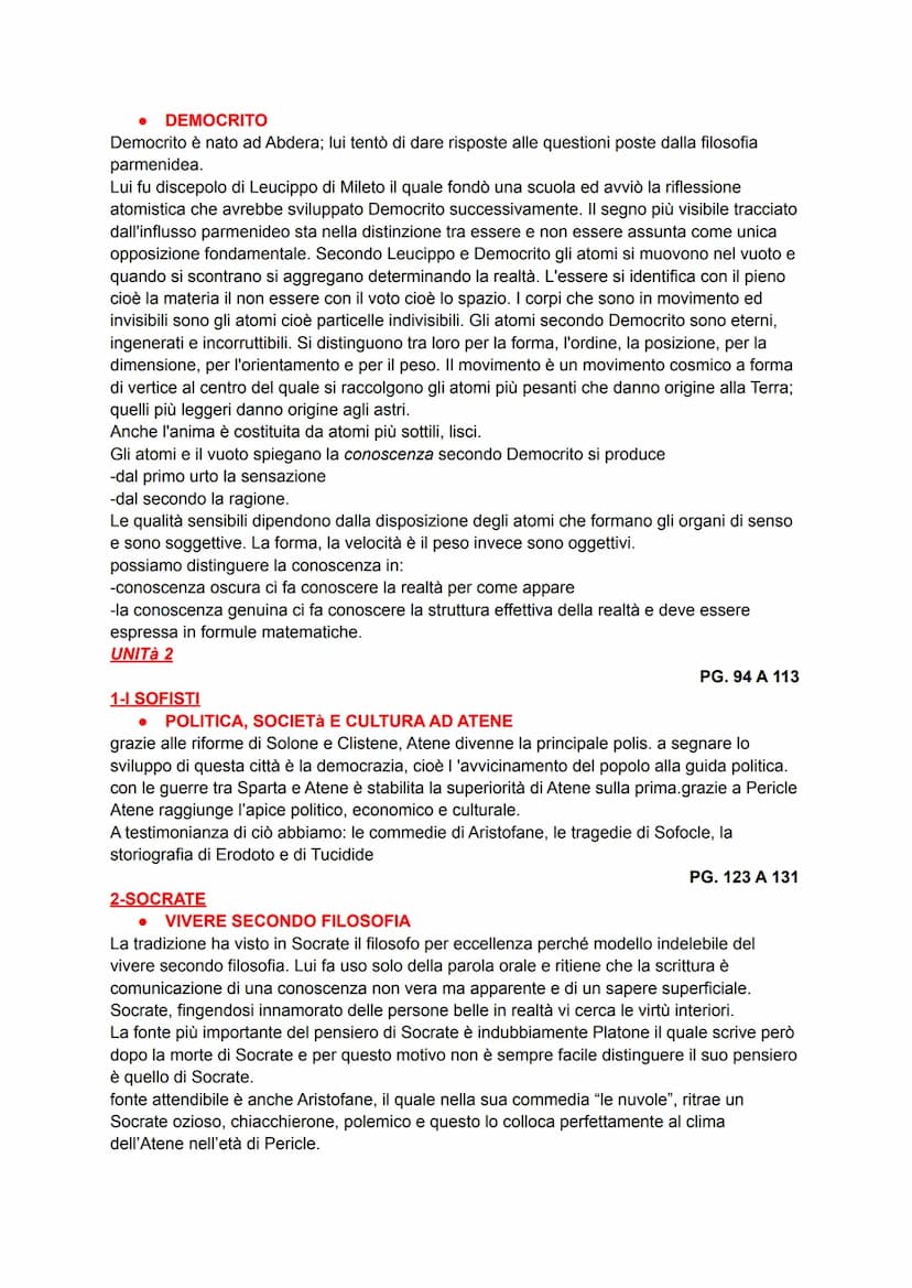 
<p>La filosofia nasce con il passaggio dalla teogonia (narrativa mitica della nascita degli dei) alla cosmogonia (studio dell'origine del m