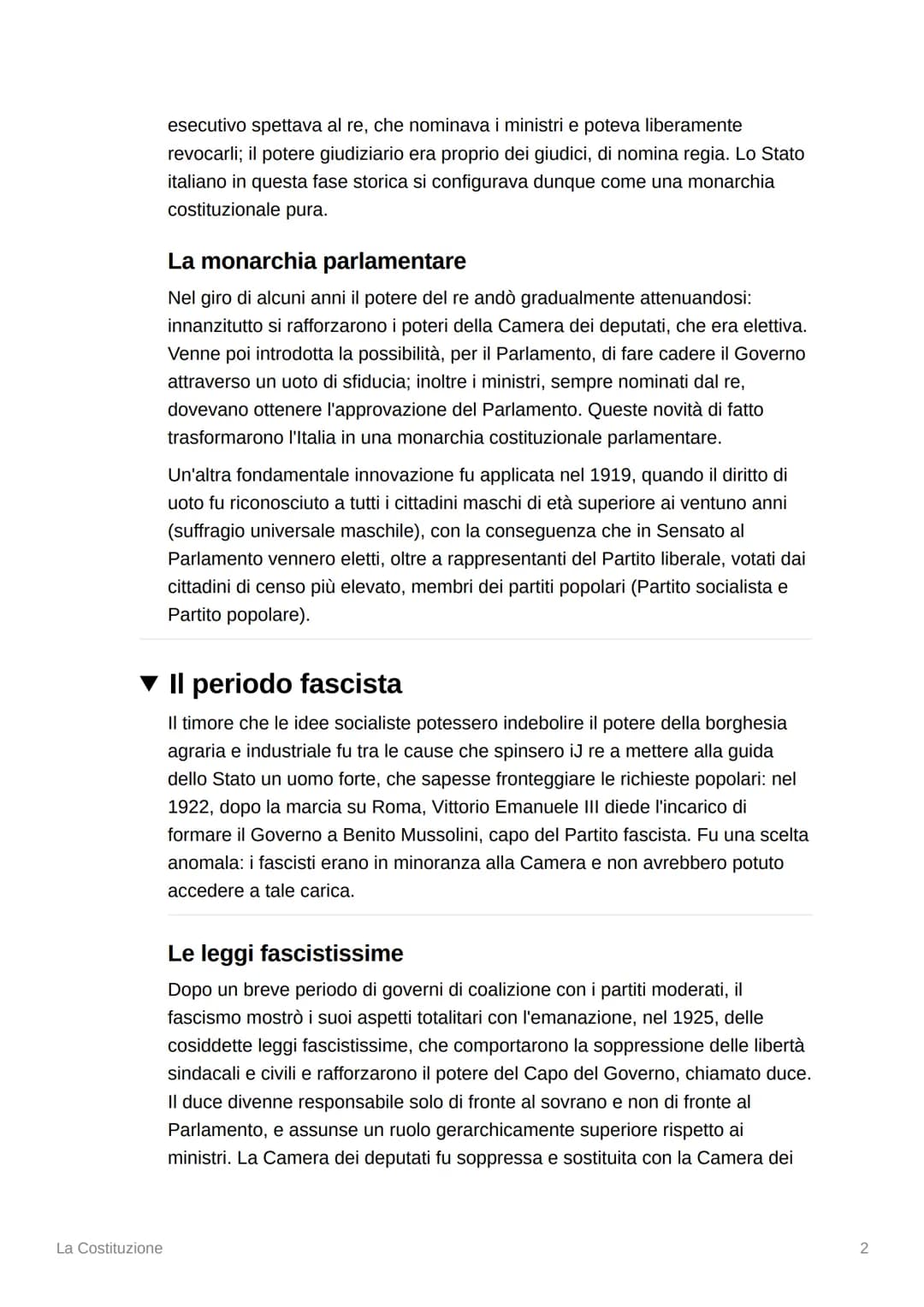La Costituzione
▼ La nascita della Repubblica Italiana
▼ Il regno d'Italia e lo Statuto albertino
Il 17 marzo 1861 fu proclamato il Regno d'