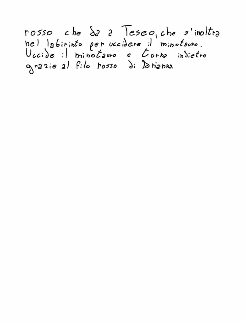 mm
Minotauro
re Minosse chiese a Poseidone
se
di dargli un toro bellissimo che
poi sarebbe stato sacrificato al Dio.
-Ma Minosse lascia in v
