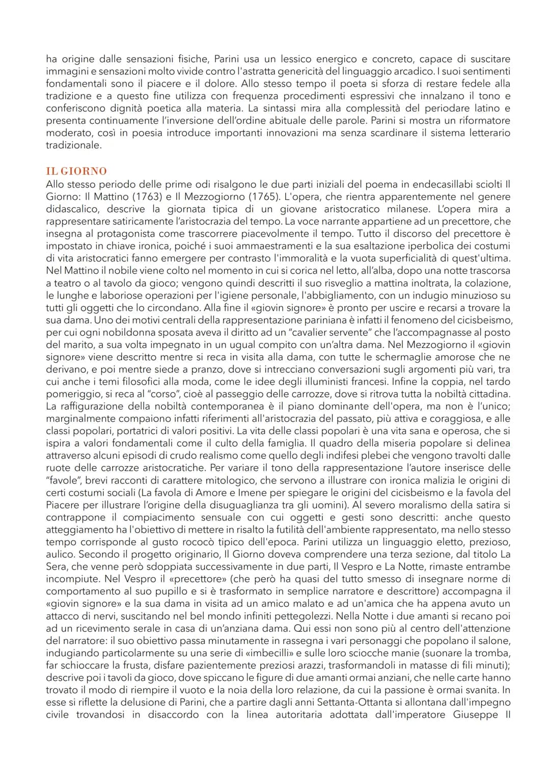 GIUSEPPE PARINI
Vita e opere
Liceo scientifico scienze applicate
Sofia Sartori || 2022/2023 PARINI
Parini nasce nel 1729 in provincia di Lec