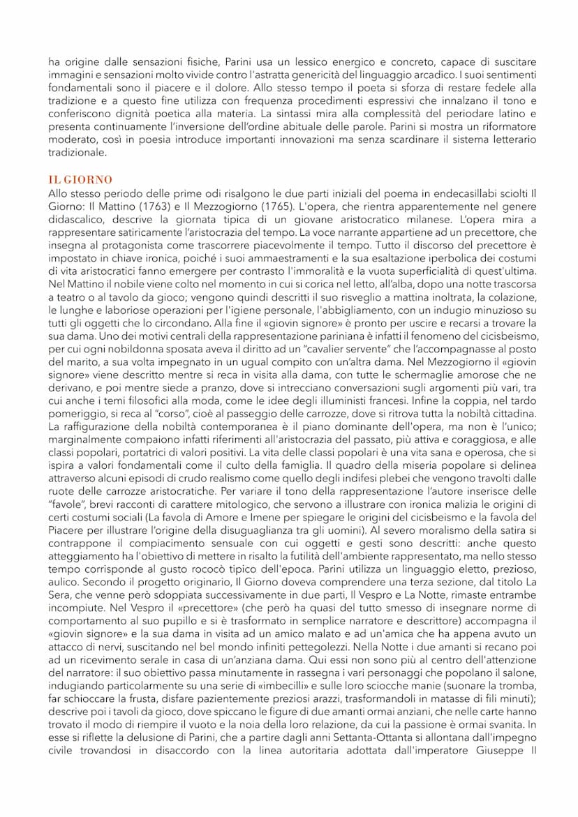 GIUSEPPE PARINI
Vita e opere
Liceo scientifico scienze applicate
Sofia Sartori || 2022/2023 PARINI
Parini nasce nel 1729 in provincia di Lec