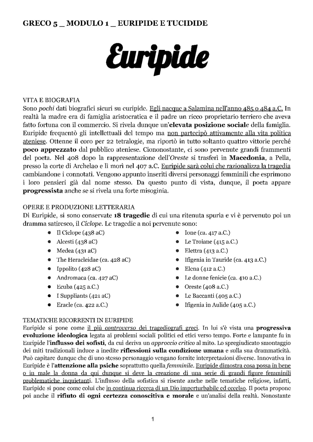 EURIPIDE