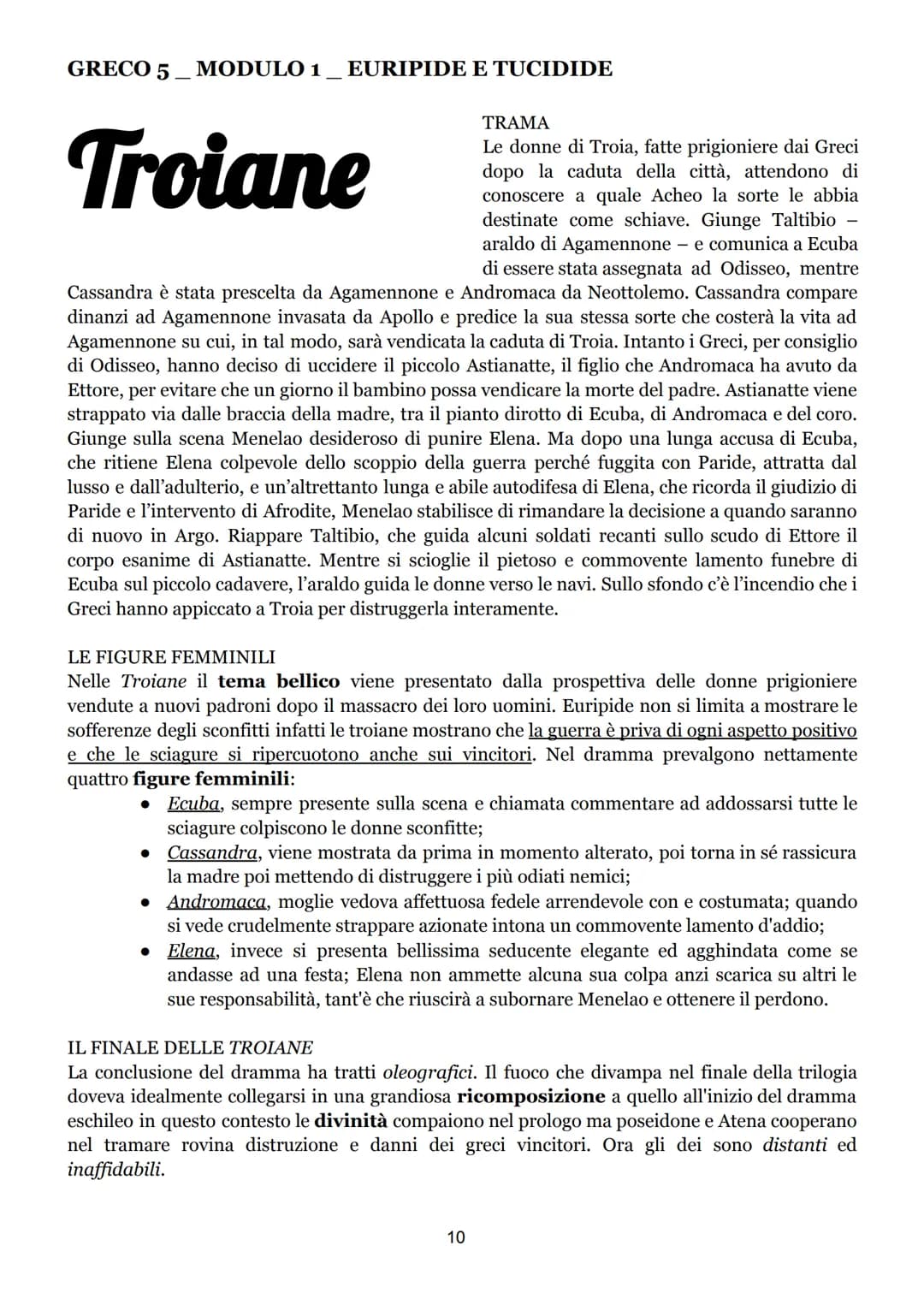 GRECO 5
MODULO 1 EURIPIDE E TUCIDIDE
Euripide
VITA E BIOGRAFIA
Sono pochi dati biografici sicuri su euripide. Egli nacque a Salamina nell'an