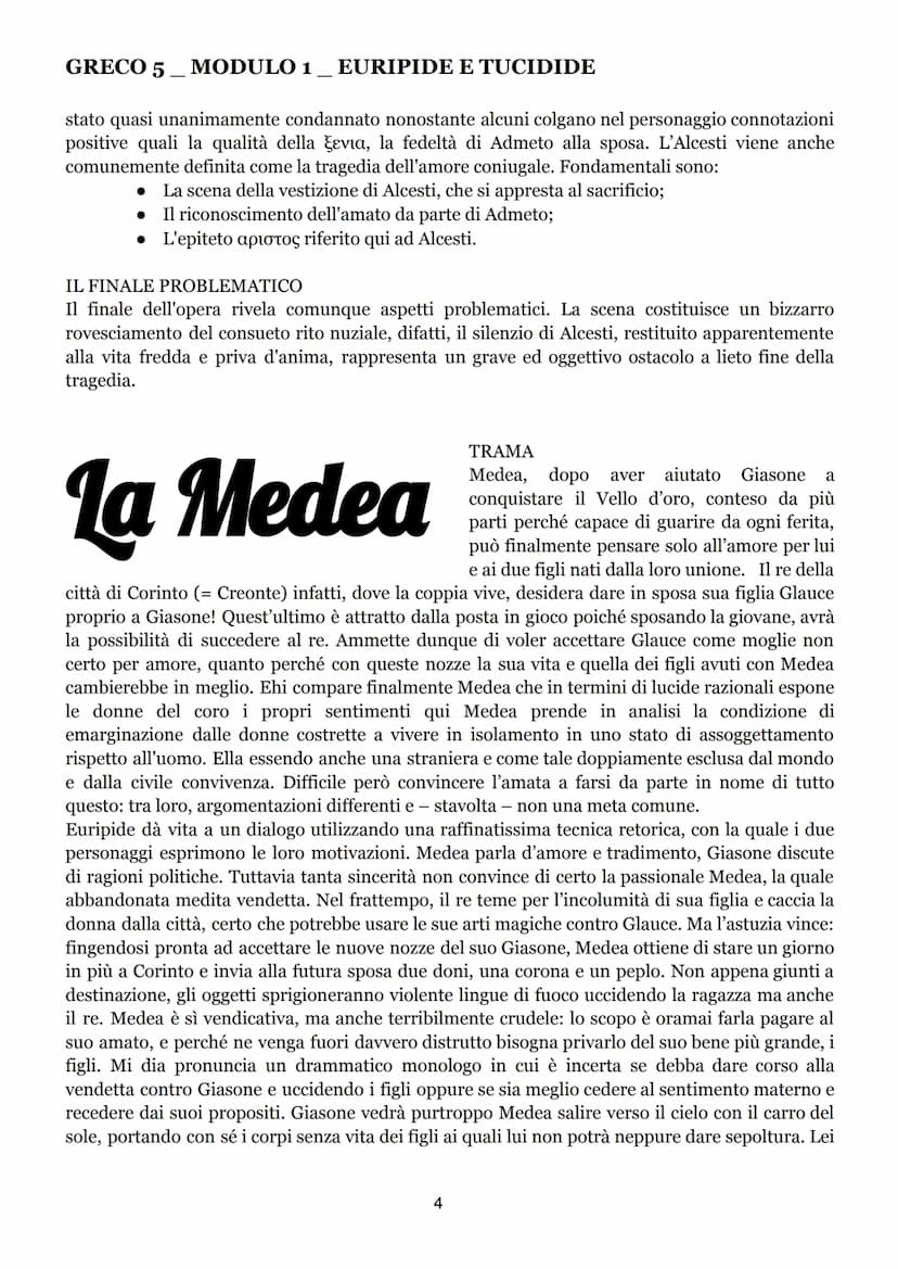 GRECO 5
MODULO 1 EURIPIDE E TUCIDIDE
Euripide
VITA E BIOGRAFIA
Sono pochi dati biografici sicuri su euripide. Egli nacque a Salamina nell'an