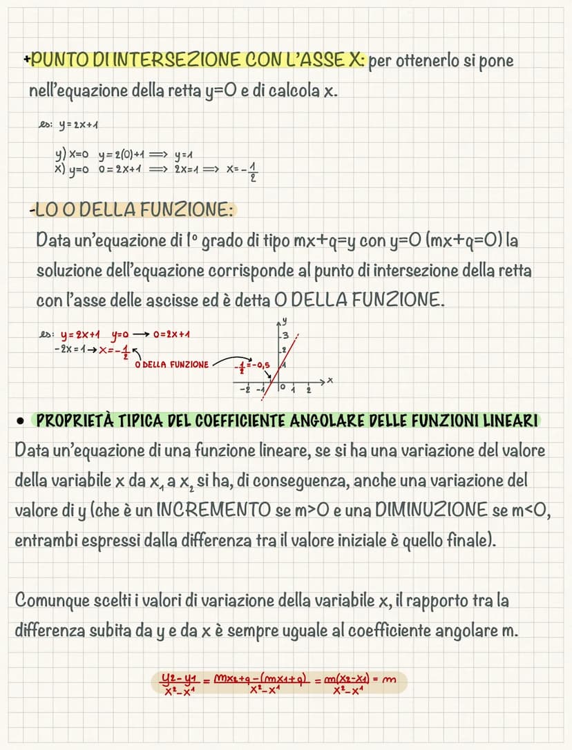 Funzioni lineari e rappresentazione
Una FUNZIONE è una relazione che associa mediante una legge tutti gli
elementi di un insieme di partenza