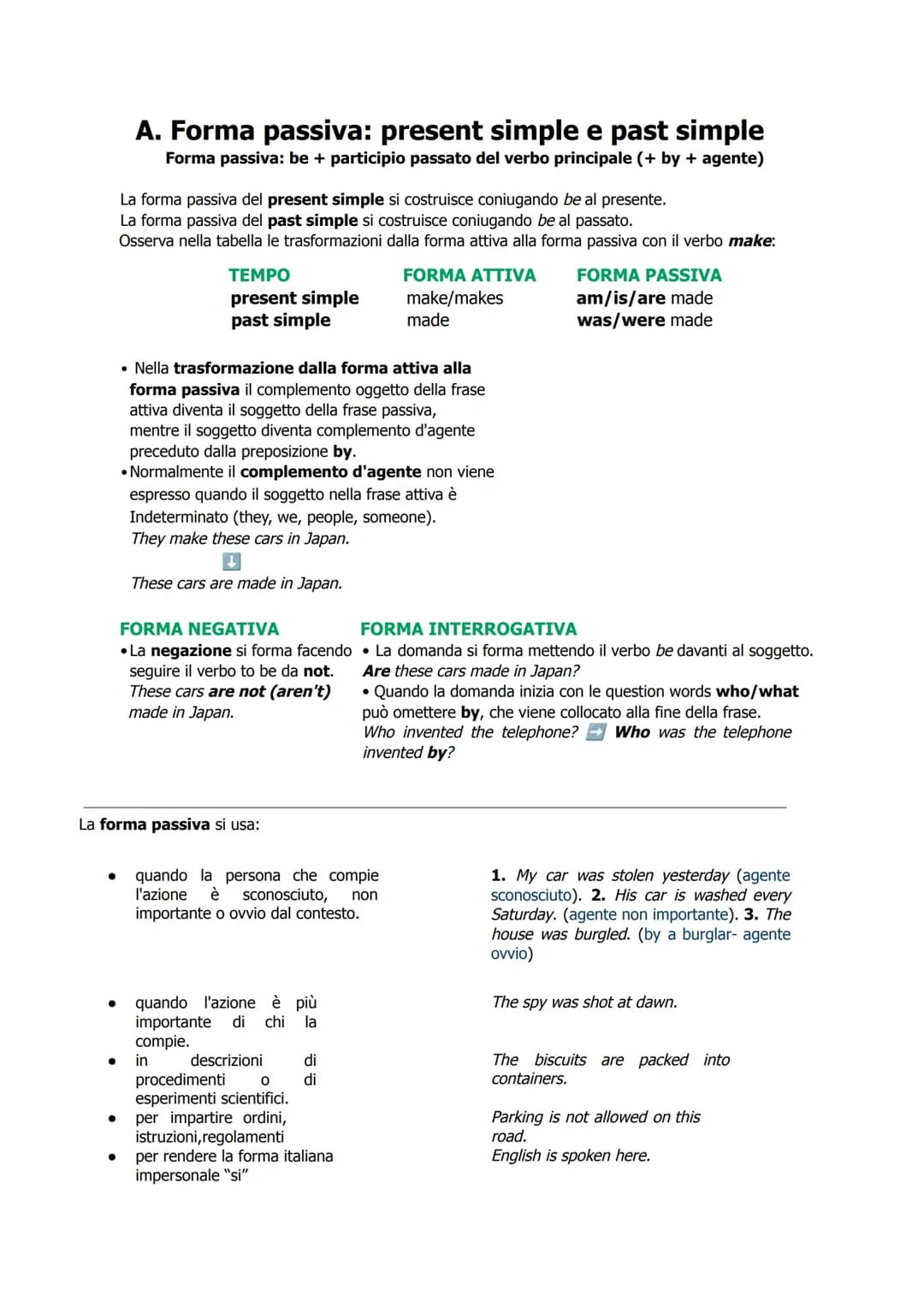 Il Passivo Inglese